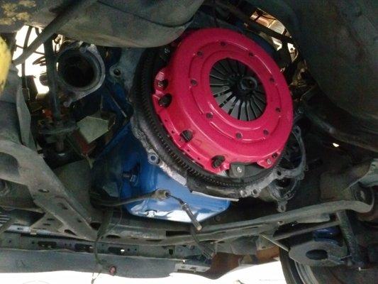 Manual Clutch installation