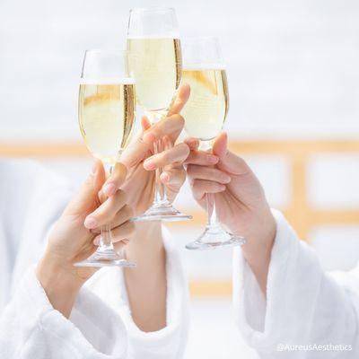 Book your lash appointment with a friend for complimentary Champagne during the treatment!
The Champagne Campaign