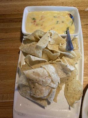Chips and queso