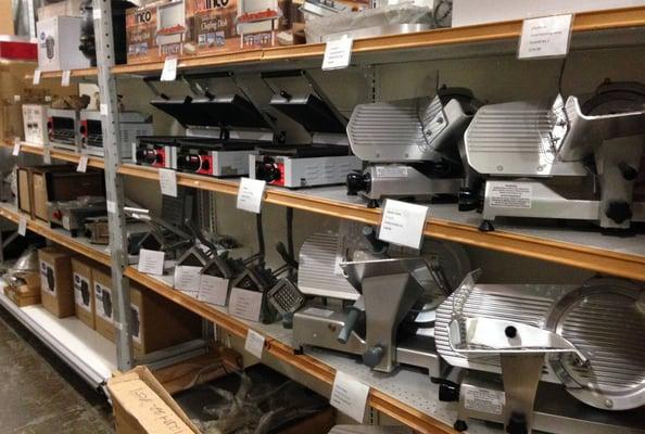 Well labeled appliances!