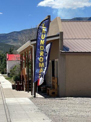 We have a laundromat right next to the store.