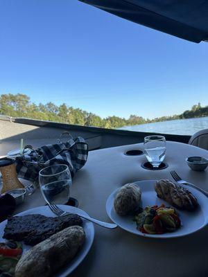 Steak and Chicken dinner