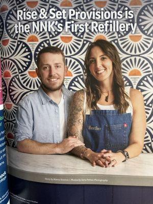 The owner and her beau