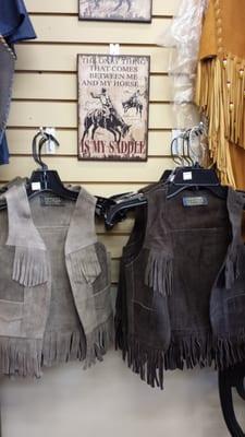 Leather Vests for kids