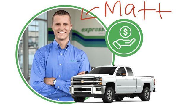 This is Matt Kehler, apparently the General Manager of Express.Cars