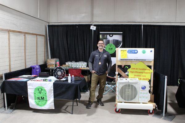 Every January we are at the Arizona home and garden show down at the state fairgrounds.