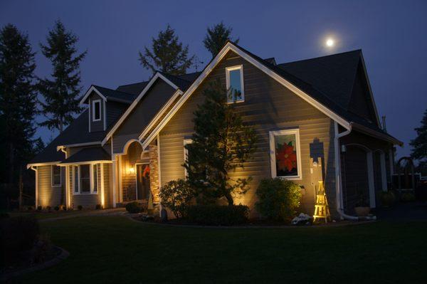 Wash your home in warm light.