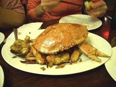 Sampan Fried Crab
