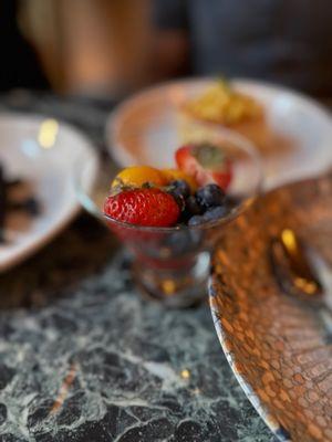 Fruit Sorbet Dessert