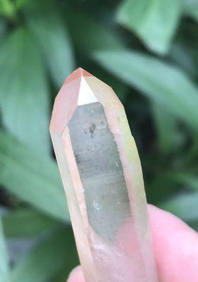 The Super Rare PINK LEMURIAN QUARTZ from the Serra Do Cabral Mountains in Minas Gerais, Brazil