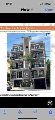 4 story building in Brentwood