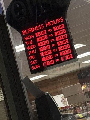 Real closing times