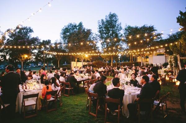 Beautiful wedding reception at the Muckenthaler Mansion