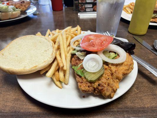 Tenderloin sandwich. I give it a C+.