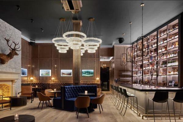 Custom Button Tufted Banquettes- Velvet & Leather