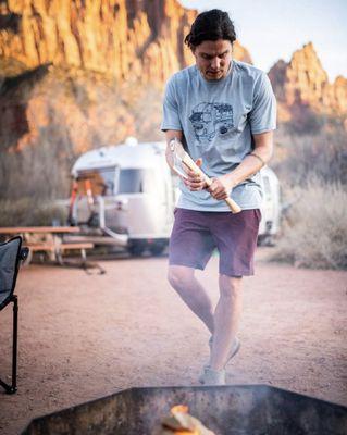 Airstream apparel print