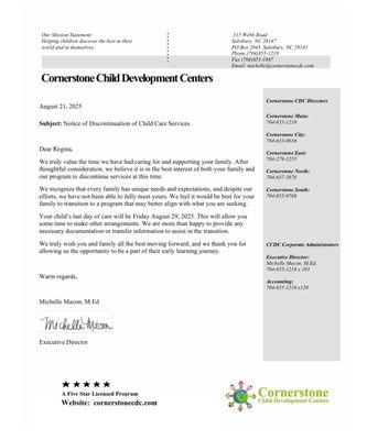 Cornerstone Child Development Center
