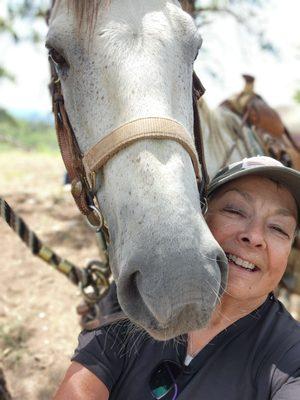 Chesty (after renowned Marine General Chesty Puller) and me.