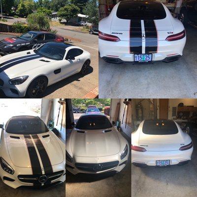 Stripe kit we did on a Mercedes
