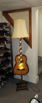 Guitar lamp