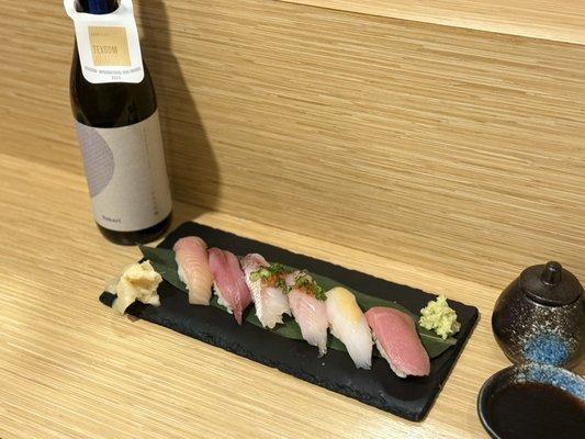 Taste of Japan with cold sake!