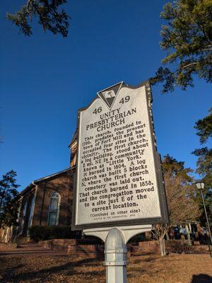 Unity Presbyterian Church, Fort Mill