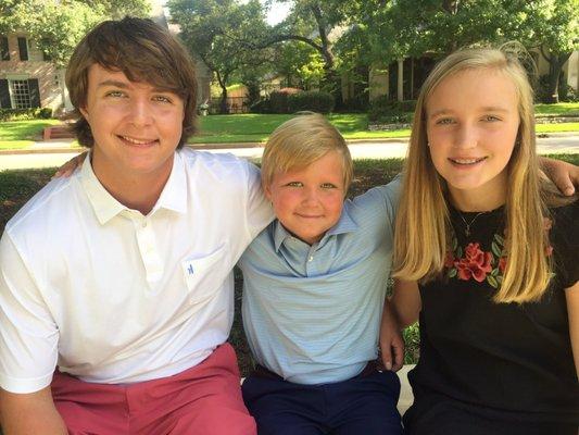 Dr. Flint's grandchildren.