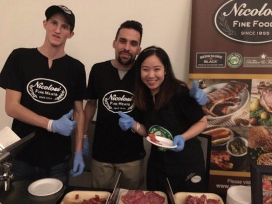 Shout out to the awesome peeps from Nicolosi fine foods!