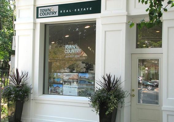 Visit Town & Country Real Estate at 2415 Main Street, Bridgehampton.