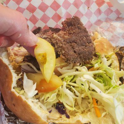 Raw......and super unripe tomatoes