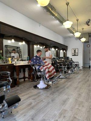 Sunday clean ups with Chris