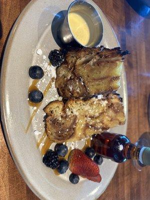 Bread pudding French toast so good!
