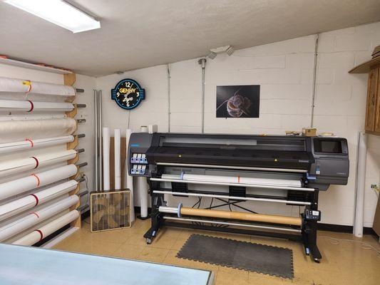 Our Wide format printer