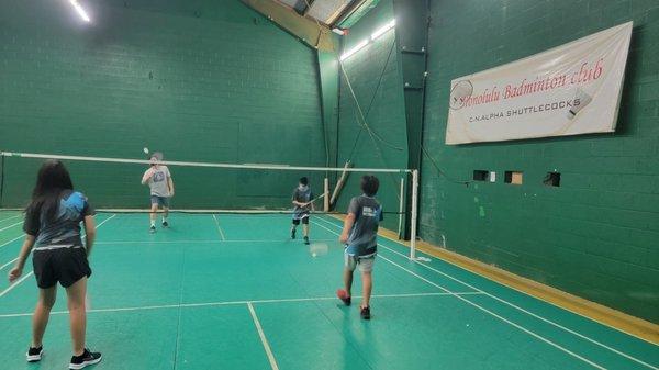 Vacation with the family and encounter this friendly and happy Badminton  center.  Great times!