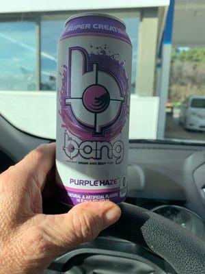 They carry bang beverages