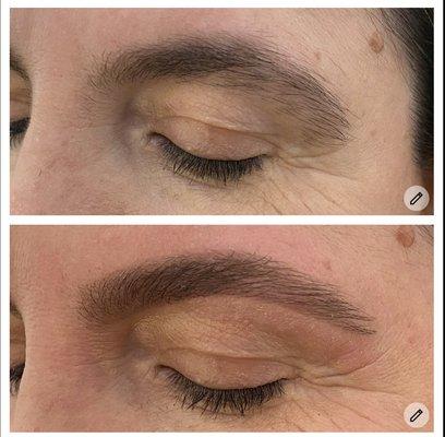 Before and after by Christina M