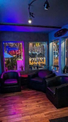 Lounge area
