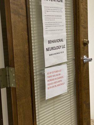 Dr MacNealy took over Dr Rahmans practice