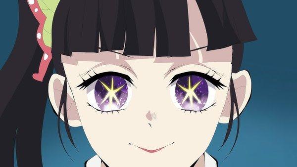 Kanao as Ai Hoshino
 Star  eyes  
 Oshi No Ko x Kimetsu No Yaiba~Demon Slayer