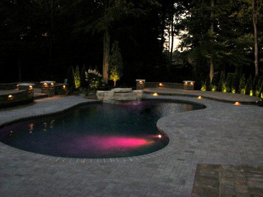 Landscape Contractor Pool Decking