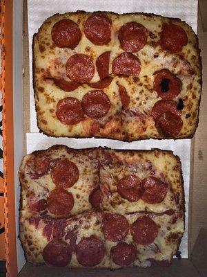 Incorrect order of pizza.