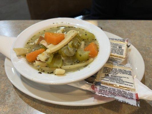 12/18/2022 - soup of the day / Sunday - Chicken Noodle