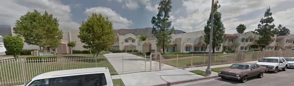 Front Entrance, Leasing Office is located in the middle of the community and in front of the swimming pool.