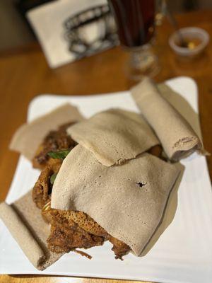 Ethiopian Tea & lamb DELICIOUS