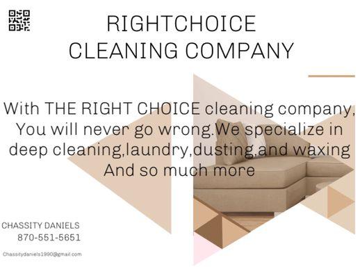 The Right Choice Cleaning Company
