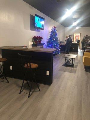 Inside of coffee shop