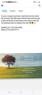 D&B Tree Service