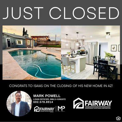 Congratulations on the purchase of your new home!