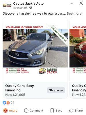 Cactus Jack's Auto Sales - Van Buren