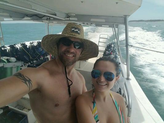 Amazing dive crew and great dive experience! One of the best we've done in FL. Clean boat, safe and fun. These guys are truly pros.